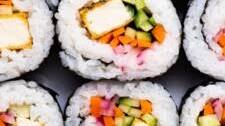 Vegan Crispy Tofu Sushi Rolls