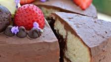 Vegan Lava Layer Cake