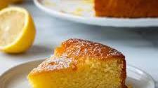 Vegan Lemon Polenta Cake