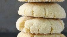 Vegan Lemon Shortbread Cookies