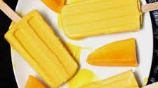 Vegan Mango Kulfi Popsicles