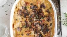 Vegan Mushroom Lasagna with White Pesto