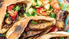 Vegan Mushroom Shawarma Recipe with Tahini