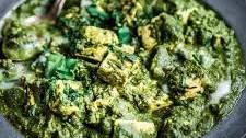 Vegan Palak Paneer with Tofu