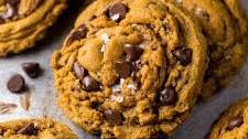Vegan Pumpkin Chocolate Chip Cookies