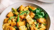 Vegan Pumpkin Curry with Tofu