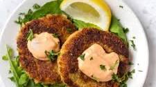 Vegan Quinoa Crab Cakes
