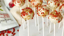 Vegan Red Velvet Cake Pops