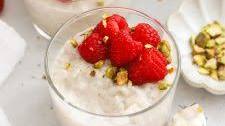 Vegan Rice Pudding (Gluten & Dairy Free!)