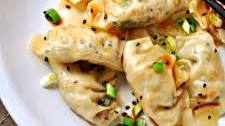 Vegan Sesame Tofu Dumplings