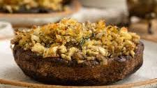 Vegan Stuffed Portobello Mushrooms