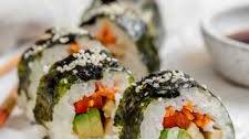 Vegan Sushi Rolls with Crispy Tofu