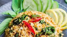 Vegan Thai Basil Fried Rice