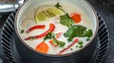 Vegan Tom Kha Gai (Thai Coconut Soup)