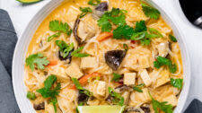 Vegan Tom Kha Soup (Thai Inspired)