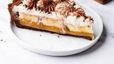 Vegan banoffee pie
