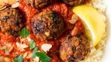 Vegan meatballs (Moroccan-inspired)