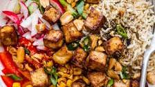 Vegan rice bowl