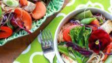 Vegetable Pancit with Tofu
