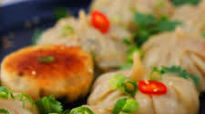 Vegetable and Tofu Stuffed Dumpling
