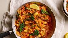 Vegetable paella