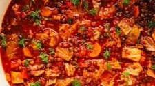 Vegetarian Cabbage Roll Soup