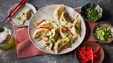 Vegetarian Chinese dumplings