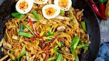 Vegetarian Kway Teow (Asian Noodles)
