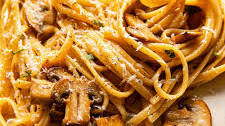 Vegetarian Mushroom Carbonara