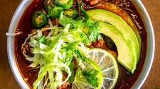 Vegetarian Red Pozole