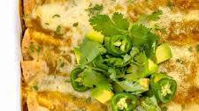 Vegetarian Verde Enchiladas