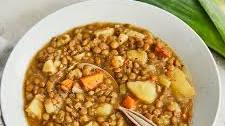 Vegetarian lentil stew