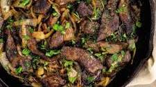 Venezuelan Beef Liver and Onions