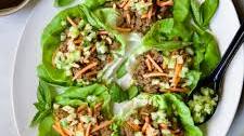 Vietnamese Beef Lettuce Wraps