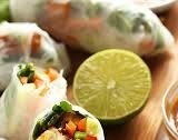 Vietnamese Spring Rolls with Crispy Tofu
