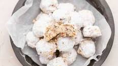 Walnut Snowball Cookies