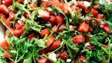 Watermelon, Feta & Mint Salad