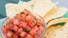Watermelon, Mint and Jalapeno Salsa