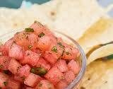 Watermelon, Mint and Jalapeno Salsa