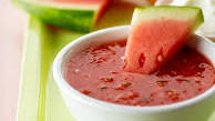 Watermelon Soup with Fresh Mint