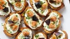 Whipped Ricotta Crostini