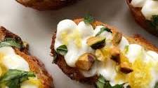 Whipped Ricotta Crostini (with Honey)