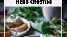 Whipped Ricotta and Herb Crostini Recipe