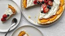 Whipped Vanilla-Lemon Ricotta Tart with Fruit