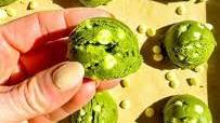 White Chocolate Matcha Protein Bites