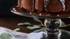 Whole Grain Chocolate Bundt Cake with Chocolate Ganache