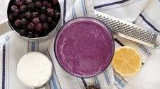 Wild Blueberry Lemon Ricotta Smoothie
