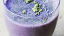 Wild Blueberry Vanilla Matcha Smoothie
