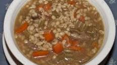 Wild Mushroom and Barley Soup