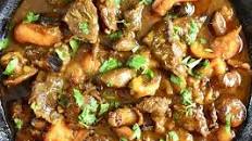 Wild Pork, Chanterelle, and Apricot Tagine